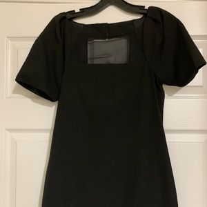 BCBGeneration Square Next Open Back Dress